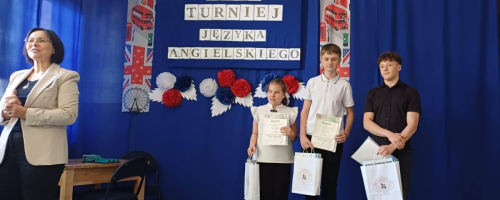 VIII GMINNY TURNIEJ JĘZYKA ANGIELSKIEGO