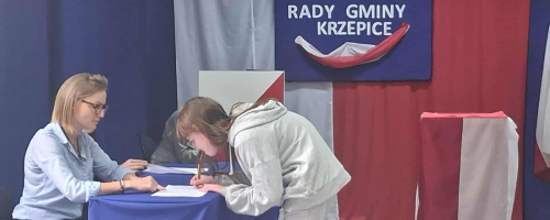 WYBORY DO MŁODZIEŻOWEJ RADY GMINY KRZEPICE.