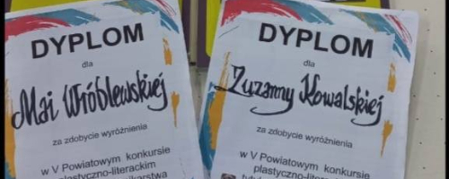 V POWIATOWY KONKURS LIERACKO-PLASTYCZNY