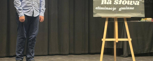XXXVII GMINNY KONKURS RECYTATORSKI „Wrażliwość na słowa”. 